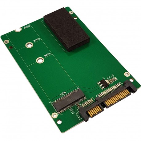 Adattatore Convertitore Da M.2 SATA a SATA LC-Power LC-ADA-M2-NB-SATA