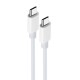 Cavo USB TYPE-C -da USB-C - Cavo USB-C - 2 metri 20w bianco MXUC-5