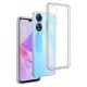 Cover Morbida per Oppo A18 4G - Oppo A38 4G Serie ULTRASOFT Stileitaliano in silicone TPU sottile Trasparente