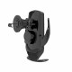 Supporto da auto Maxlife per presa d'aria MXCH-08 automatico con ricarica wireless nero 15W