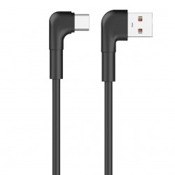 Cavo USB - USB-C Maxlife MXUC-09 cavo angolare 1,0 m 3A nero