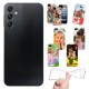 Samsung Galaxy A24 A245 Base1 Cover morbida personalizzata Trasparente