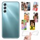Samsung Galaxy M34 5G M346 Base1 Cover morbida personalizzata Trasparente