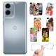 Moto G04 - G24 - G24 Power Base1 Cover morbida personalizzata Trasparente