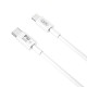 Cavo per Apple IPHONE 15 14 13 12 da Type-C a Lightning  Ricarica Rapida XO cable NB-Q189B PD 2,0m 20W white