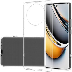 Cover Morbida per Realme 12 5G - 12X 5G ULTRASOFT Stileitaliano in silicone TPU sottile Trasparente