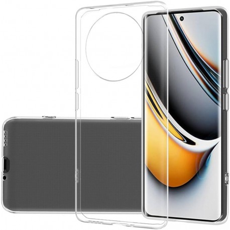 Cover Morbida per Realme 11 PRO 5G ULTRASOFT Stileitaliano in silicone TPU sottile Trasparente