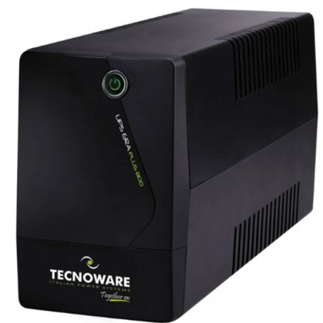 Tecnoware UPS Gruppo Di Continuità 800VA Era Plus 800 2 Uscite Schuko FGCERAPL802SCH
