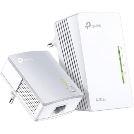 Kit Powerline TP-Link TL-WPA4220KIT AV600 Ethernet + Wi-Fi 300Mbps
