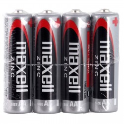 Maxell 4 Batterie AA Stilo R6 1.5V
