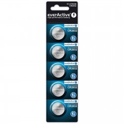 Everactive 5 Batterie Tampone Al Litio CR 2032 3V
