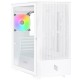 Noua Fobia L111 Case Micro-ATX Gaming Ventola A-RGB Mesh White