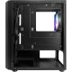 Nuwo Blitz R24 Case Micro-ATX Nero 3 Ventole RGB Rainbow