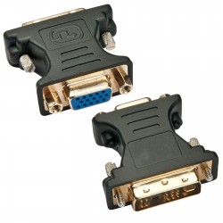 Techly Adattatore Video da DVI-A (12+5) Maschio a VGA Femmina DVI-8600T