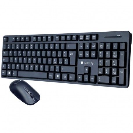Techly ICTWC003 Kit Tastiera Mouse Wireless