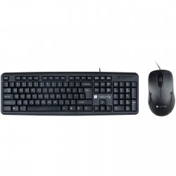 Techly 955-USB-KT Kit Tastiera Mouse USB