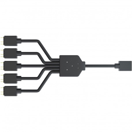 Cooler Master Cavo Splitter 1 a 5 3-Pin LED ARGB