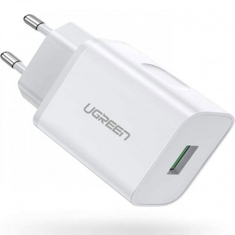 UGREEN Caricatore USB 18W QC 3.0 White 10133