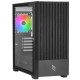 Noua Fobia L101 Case Micro-ATX Gaming Ventola A-RGB Rainbow