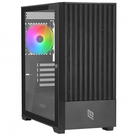 Noua Fobia L101 Case Micro-ATX Gaming Ventola A-RGB Rainbow