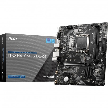 MSI PRO H610M-G DDR4 Scheda Madre Socket Intel LGA 1700