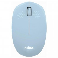 Mouse Wireless Nilox 1000 DPI Azzurro NXMOWI4012