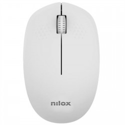 Mouse Wireless Nilox 1000 DPI Bianco NXMOWI4013
