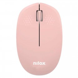Mouse Wireless Nilox 1000 DPI Rosa NXMOWI4014
