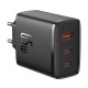 Baseus P10152301113-00 OS-Cube PRO Fast Charge Caricatore Alimentatore Da Rete 65W