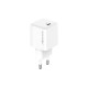 Presa Spina Caricabatterie Forever TC-08-20C GaN PD QC charger 1x USB-C 20W Ricarica Rapida iPhone Samsung Universale bianca