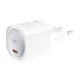 Presa Spina Caricabatterie XO wall charger CE20 PD 30W 1x USB-C Ricarica Rapida iPhone Universale bianca