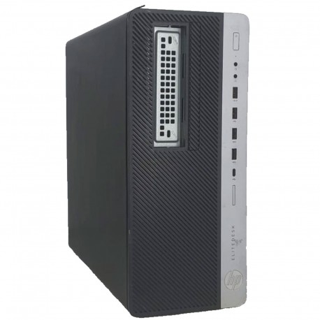HP EliteDesk 800 G5 Tower PC Computer Intel i7-9700T Ram 16Gb SSD 512Gb Freedos 2 porte USB Guaste (Ricondizionato)