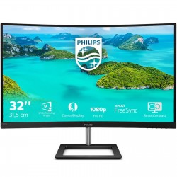 Philips E Line 322E1C/00 LED Monitor Curvo 32" (31.5") Full HD Nero