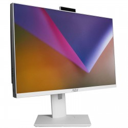 ADJ PC Computer All-In-One 23.8" FHD Intel i5-12450H Ram 16GB SSD 1TB M.2 Webcam Win 11 Pro Bianco
