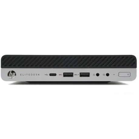 HP EliteDesk 800 G4 Mini Computer Intel i7-8700T Ram 16GB SSD 512GB (Ricondizionato Grado A)