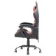 ITEK RHOMBUS PF10 Sedia Poltrona Da Gaming Ergonomica Schienale Reclinabile Nero/Rosso