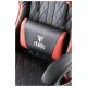 ITEK RHOMBUS PF10 Sedia Poltrona Da Gaming Ergonomica Schienale Reclinabile Nero/Rosso