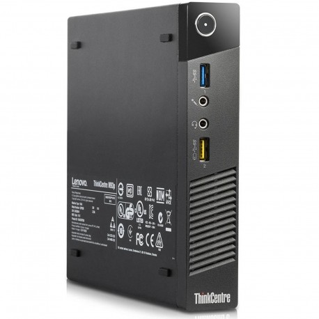 Lenovo ThinkCentre M93p Tiny PC Computer Intel i7-4765T Ram 16GB SSD 240GB Freedos (Ricondizionato Grado A)