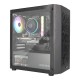 PC Computer Gaming Assemblato Intel i5-9400 Ram 16GB SSD 1TB RTX 3050 6GB GDDR6 Nero