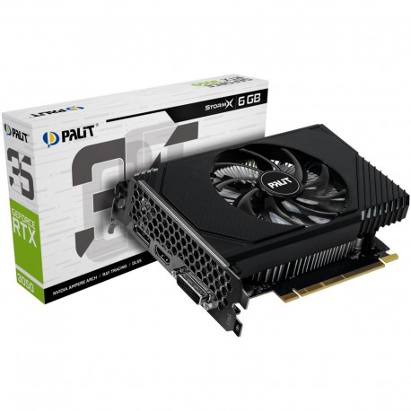 Scheda Video Palit Nvidia GeForce RTX 3050 6GB GDDR6 StormX NE63050018JE-1070F
