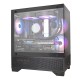 PC Computer Gaming Assemblato Intel i7-12700F Ram 32GB SSD 1TB RTX 5060 8GB GDDR7 Nero A-RGB Dissipazione a Liquido