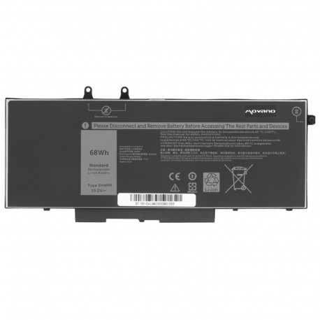 MOVANO Batteria Compatibile Con Dell Latitude 14 (5410) 15 (5510) - 3HWPP - 15,2 V 4100 mAh