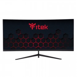 ITEK Monitor GGC 30" Curvo R1800, WFHD 2560x1080 UltraWide, VA, 200Hz, 21:9, 1ms, 3xHDMI, 1xDP, HDR Ready, Adapt Sync