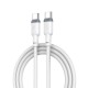 Cavo USB TYPE-C XO cable NB-208B  PD USB-C - USB-C 1m white 60W