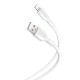 Cavo da USB Lightning per iphone XO cable NB212 1 metro 2.1A carica rapida bianco