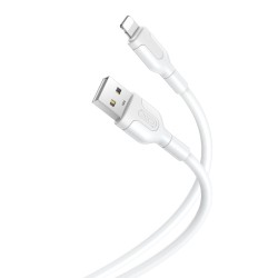 Cavo da USB Lightning per iphone XO cable NB212 1 metro 2.1A carica rapida bianco
