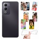 Oppo A5 4G - 5G Base1 Cover morbida personalizzata Trasparente