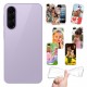 Samsung A37 5G A376 Base1 Cover morbida personalizzata Trasparente