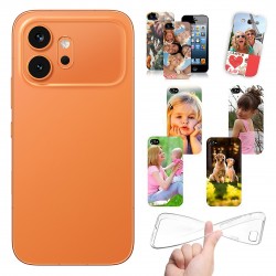 Honor 600 5G Base1 Cover morbida personalizzata Trasparente