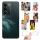 Realme C71 4G - P3 Lite Base1 Cover morbida personalizzata Trasparente